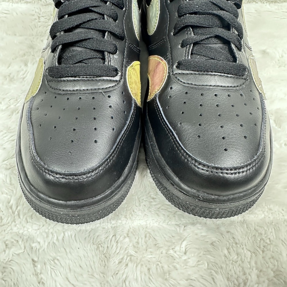 Nike Air‎ Force 1 Low 'Misplaced Swoosh - Black' CK7214-001 Men's Shoes Size 9 - Picture 7 of 10